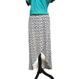 Threads 4 Thought Maxi High Low Lightweight & Soft Slip-on Skirt, Size Small